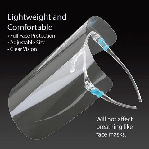 Full Face Shield Clear Anti-fog Safety Mask Visor