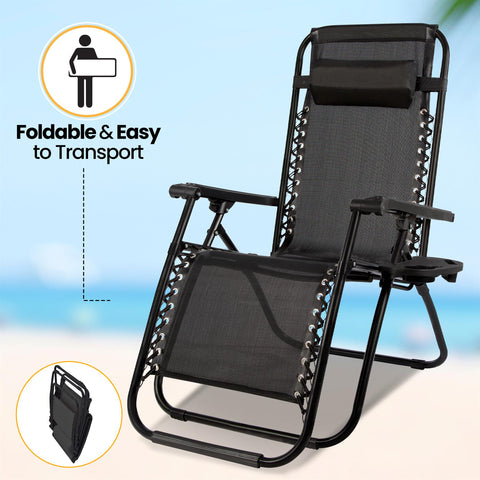 Zero Gravity Recliner Chair with Canopy