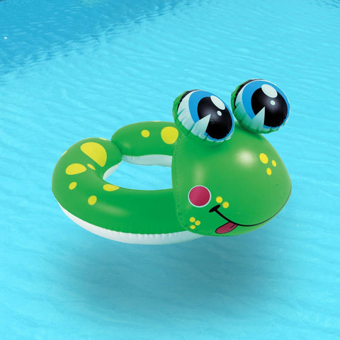 Kids Baby Inflatable Animal Split Ring Rubber Swimming Pool Float Tube Beach Sea