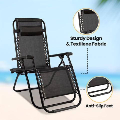 Zero Gravity Recliner Chair with Canopy