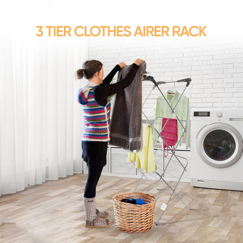 21M 3 Tier Clothes Airer