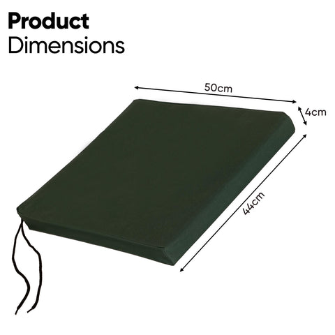 Outdoor Chairpad in Waterproof Fabric: All-Weather Comfort