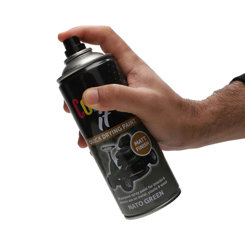 400ml Spray Paint Aerosol Matt Gloss Metal Wood And Plastic Paint Waterproof