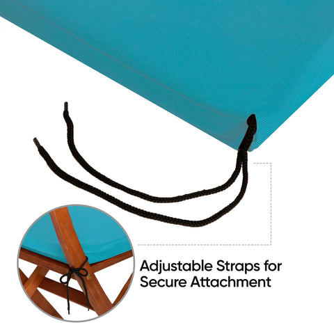 Outdoor Chairpad in Waterproof Fabric: All-Weather Comfort