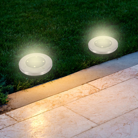 4 Pack Solar Deck Light