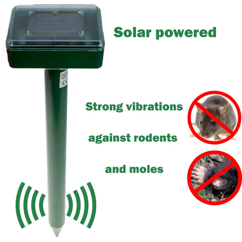 Solar Sonic Rodent & Mole Repeller