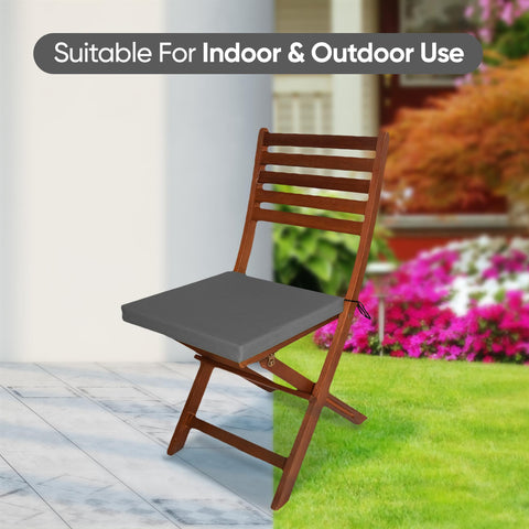 Outdoor Chairpad in Waterproof Fabric: All-Weather Comfort