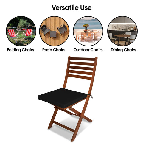 Outdoor Chairpad in Waterproof Fabric: All-Weather Comfort