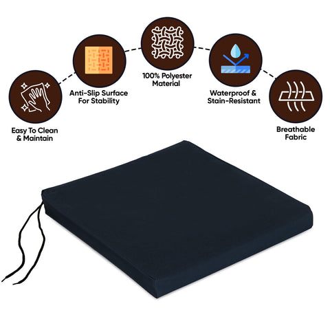 Outdoor Chairpad in Waterproof Fabric: All-Weather Comfort