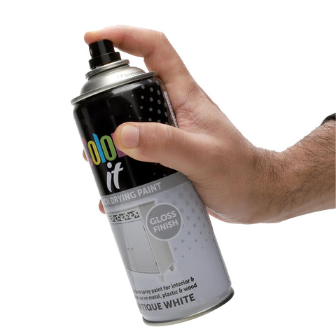 400ml Spray Paint Aerosol Matt Gloss Metal Wood And Plastic Paint Waterproof