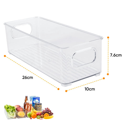 8Pcs Refrigerator Organisers Pantry Storage Containers