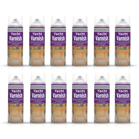 400ml Clear Varnish Spray Wood Plastic Metal Paint Matt Glossy