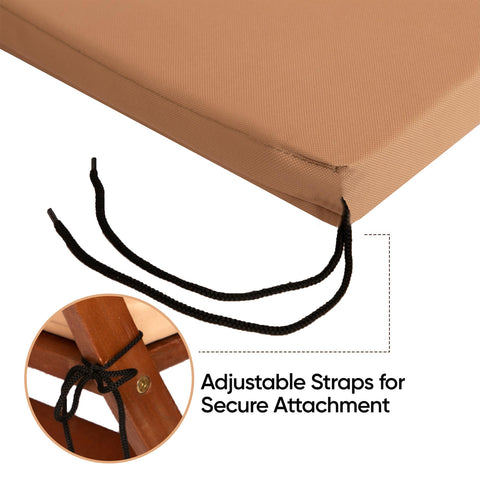 Outdoor Chairpad in Waterproof Fabric: All-Weather Comfort