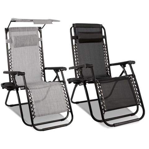 Zero Gravity Recliner Chair with Canopy