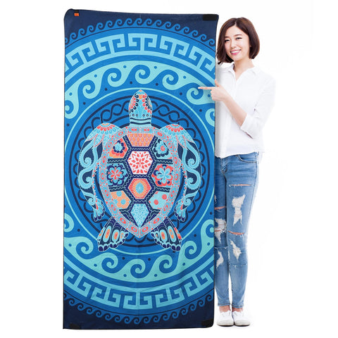 Quick Dry Lightweight Microfibre Beach Towel