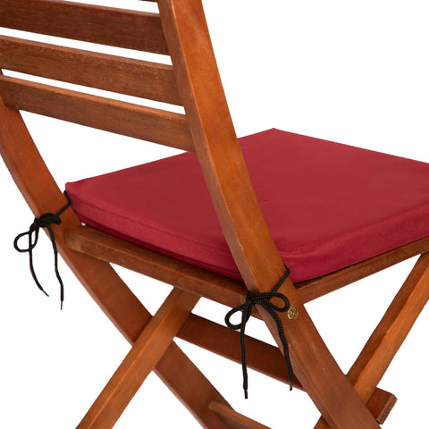 Outdoor Chairpad in Waterproof Fabric: All-Weather Comfort