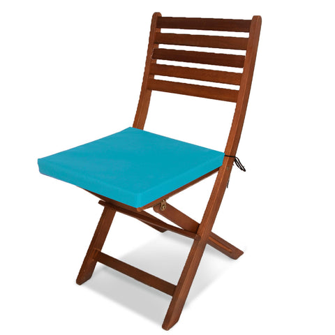 Outdoor Chairpad in Waterproof Fabric: All-Weather Comfort