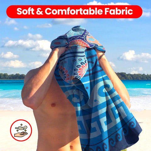 Quick Dry Lightweight Microfibre Beach Towel