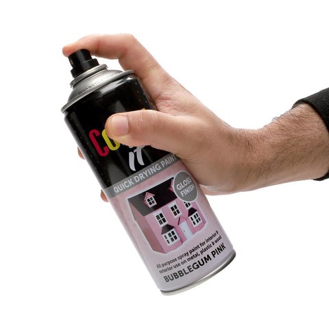 400ml Spray Paint Aerosol Matt Gloss Metal Wood And Plastic Paint Waterproof