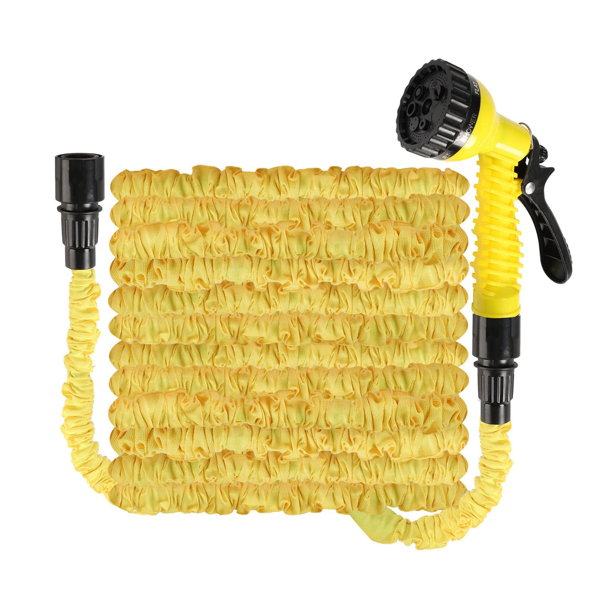 Superhose Expanding Hose 50M/150FT With 7 Dial Spray Gun - Yellow