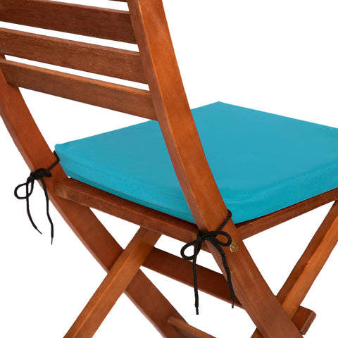 Outdoor Chairpad in Waterproof Fabric: All-Weather Comfort