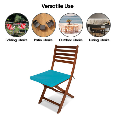 Outdoor Chairpad in Waterproof Fabric: All-Weather Comfort