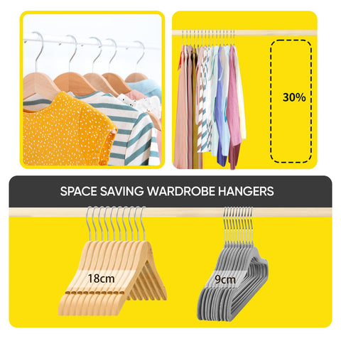 Kids Velvet Hangers For Trousers Ultra Slim Baby Hangers