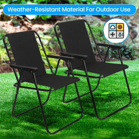 Relaxing Spring Beach Chair Designed for Outdoor Comfort BLACK