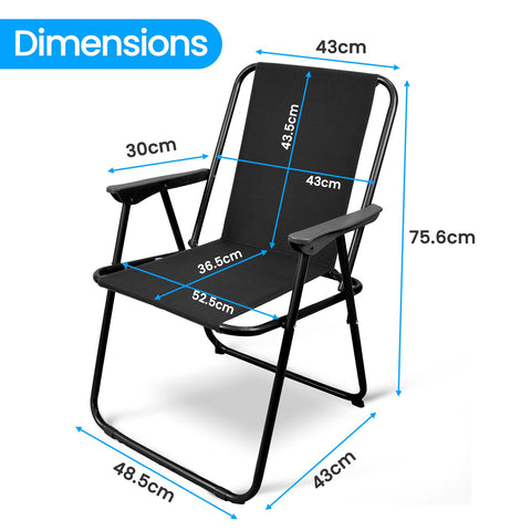 Relaxing Spring Beach Chair Designed for Outdoor Comfort BLACK