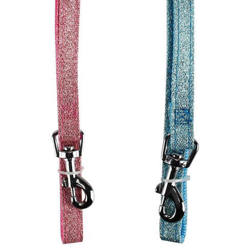 Shimmering Dog Lead for Small Pets Metallic Finish