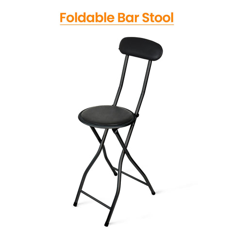 Space Saving Folding Bar Stool for Easy Storage