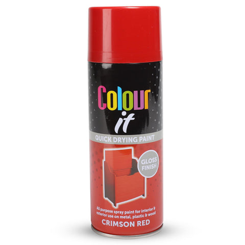 400ml Spray Paint Aerosol Matt Gloss Metal Wood And Plastic Paint Waterproof