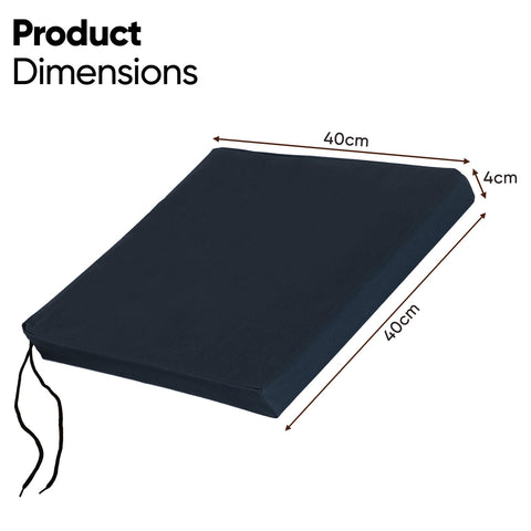 Outdoor Chairpad in Waterproof Fabric: All-Weather Comfort