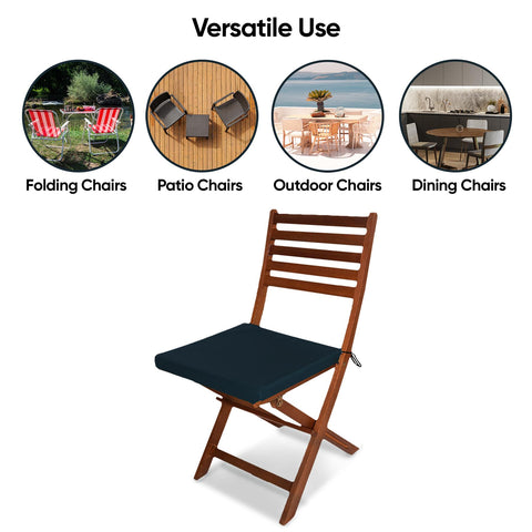 Outdoor Chairpad in Waterproof Fabric: All-Weather Comfort