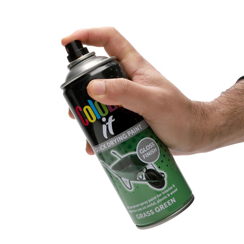 400ml Spray Paint Aerosol Matt Gloss Metal Wood And Plastic Paint Waterproof