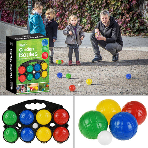 Classic Garden Boules Game Perfect for Family Fun Time