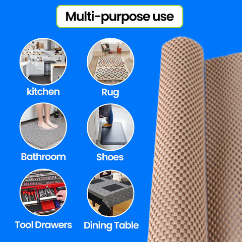 Anti Slip Rug Underlay Matting Gripper Multi Purpose Rug Grippers for All Floors