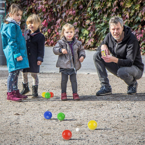 Classic Garden Boules Game Perfect for Family Fun Time