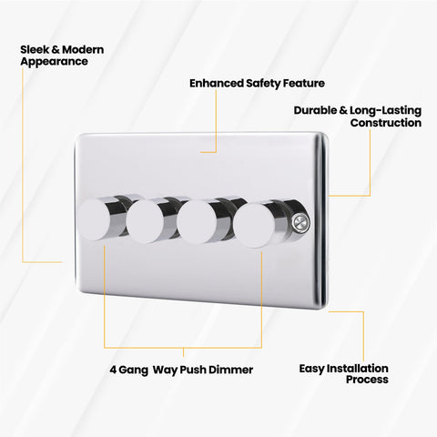 Standard Plate Switches and Sockets USB Plug Nickel Steel Rounded Corners Fused