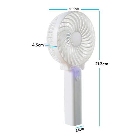 Mini Foldable Travel Fan Handheld Fan with USB Battery Powered Ultra Quiet Use