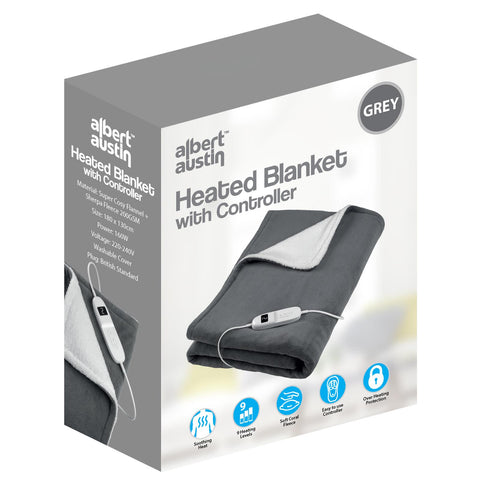 Double Electric Blanket Heated Throw