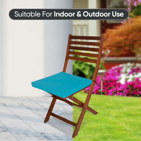 Outdoor Chairpad in Waterproof Fabric: All-Weather Comfort