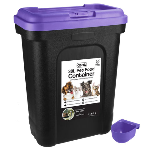 Pet Food Storage Container with Scoop