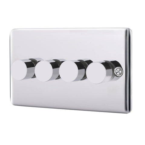 Standard Plate Switches and Sockets USB Plug Nickel Steel Rounded Corners Fused