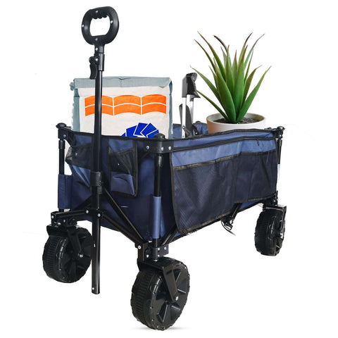 Garden Beach Camping Festival Trolley Wheel Design Folding Cart