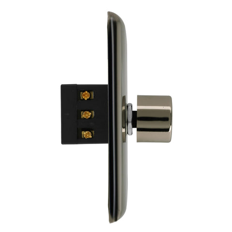 Standard Plate Switches and Sockets USB Plug Nickel Steel Rounded Corners Fused