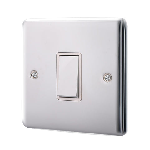 Standard Plate Switches and Sockets USB Plug Nickel Steel Rounded Corners Fused