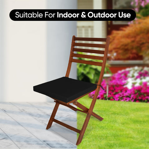 Outdoor Chairpad in Waterproof Fabric: All-Weather Comfort