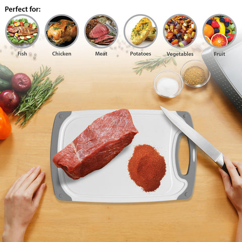 Chopping Board Set 3 Piece Kitchen Food Cutting Large Boards