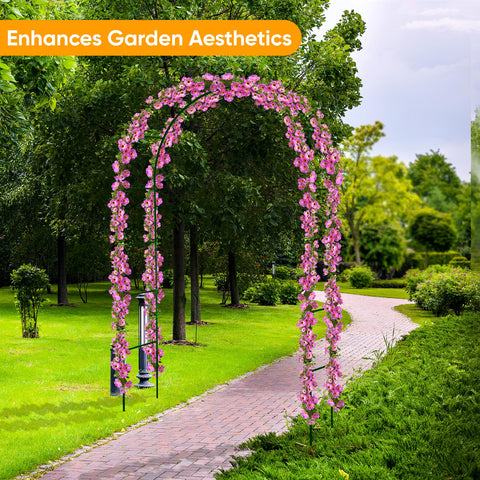 2.4 Metres Metal Garden Trellis Arch